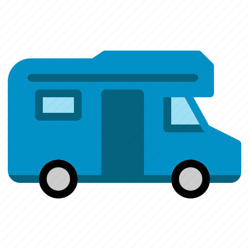 Campervan, caravan, holiday, transport, travel, vacation, vehicle icon - Download on Iconfinder