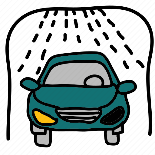 Car, shower, transportation, vehicle, wash icon - Download on Iconfinder