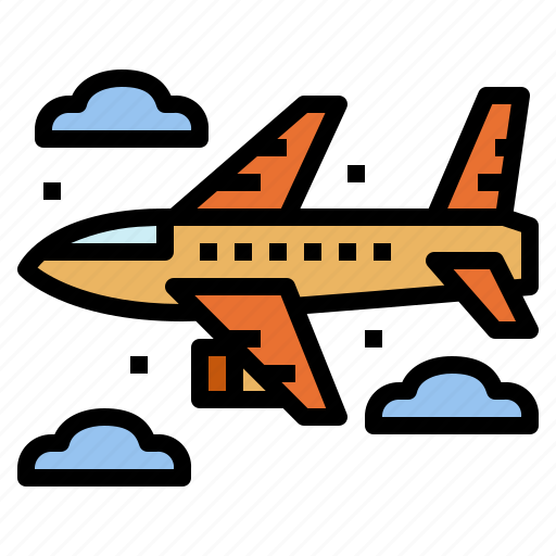 Airplane, airport, flying, travel icon - Download on Iconfinder