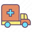 medical, truck