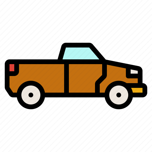Automobile, pickup, transport, trucks, vehicle icon - Download on Iconfinder