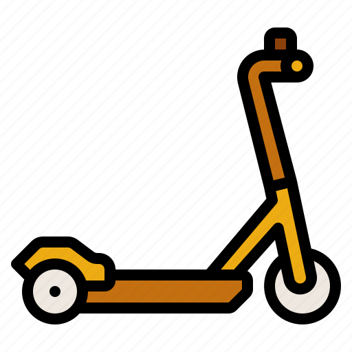 Childhood, kick, logistic, scooter, transport icon - Download on Iconfinder
