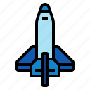 launch, planet, rocket, ship, space
