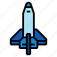 launch, planet, rocket, ship, space 