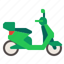 autobike, moped, motorcycle, scooter, transport