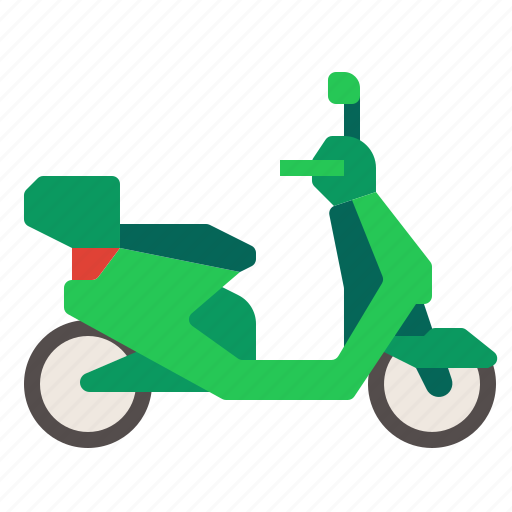Autobike, moped, motorcycle, scooter, transport icon - Download on Iconfinder