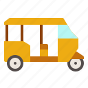 autorickshaw, car, logistic, transport, vehicle