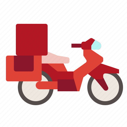 Bike, delivery, logistic, shipping, transport icon - Download on Iconfinder