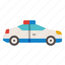 automobile, car, logistic, police, transport
