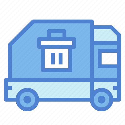 Garbage, recycling, transportation, truck icon - Download on Iconfinder