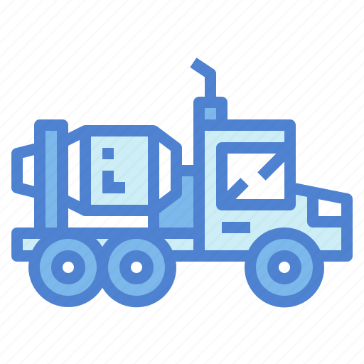 Cement, construction, transportation, truck, trucking icon - Download on Iconfinder