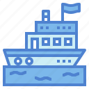 boat, cruise, ship, transport