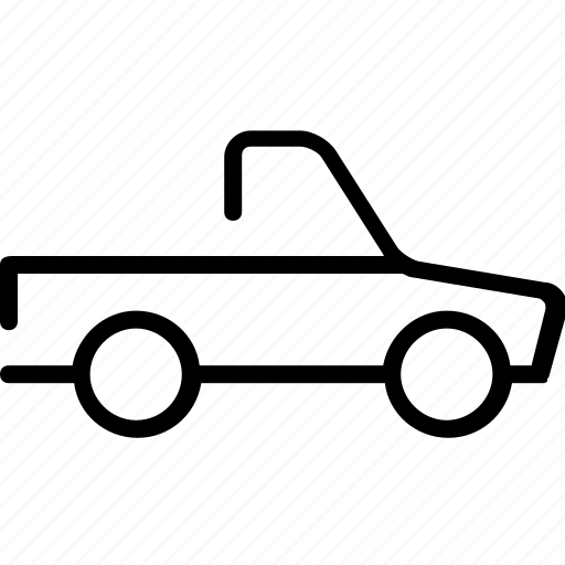 Automobile, car, carrier, logistic, pick up, transportation, vehicle icon - Download on Iconfinder