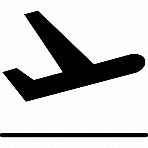 Airplane, airport, flight, plane, transport, transportation, vehicle icon - Download on Iconfinder