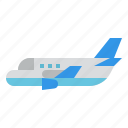 airplane, transport, transportation, vehicle