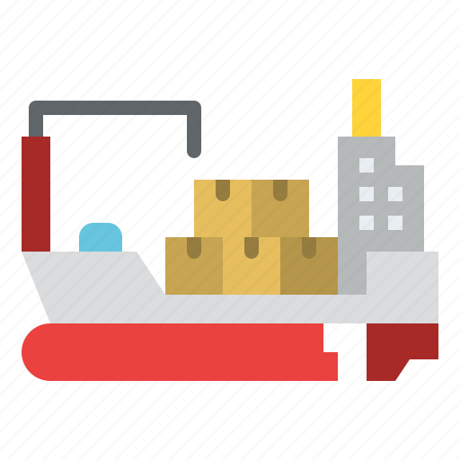 Cargo, ship, transport, transportation, vehicle icon - Download on Iconfinder