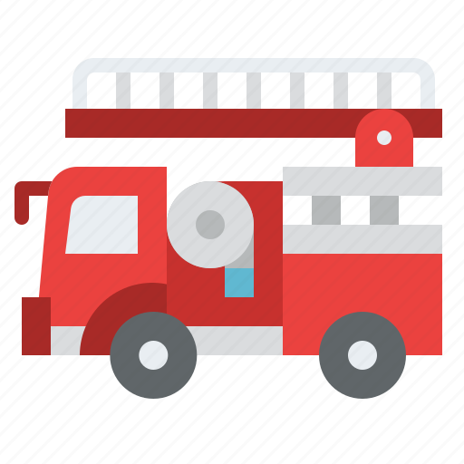 Firetruck, transport, transportation, vehicle icon - Download on Iconfinder