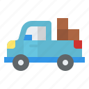 pickup, transport, transportation, vehicle
