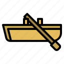 rowboat, transport, transportation, vehicle