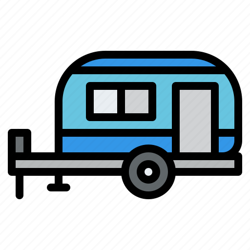 Trailer, transport, transportation, vehicle icon - Download on Iconfinder