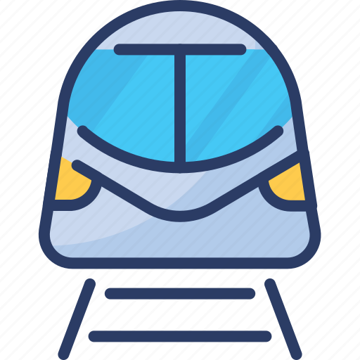 Commute, metro, subway, train, tramway, transportation, travel icon - Download on Iconfinder