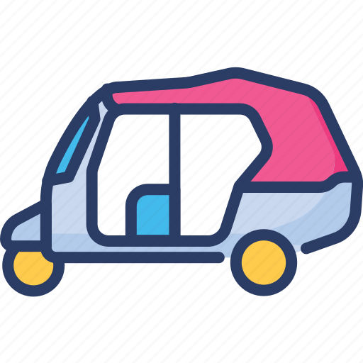 Cargo, ride, riksha, transport, transportation, travel icon - Download on Iconfinder
