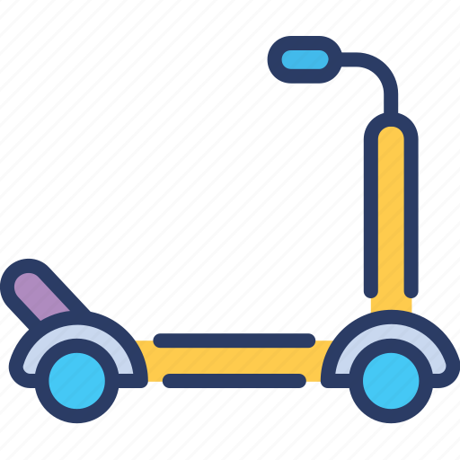 Kick, kids, ride, scooter, sport, toy, transport icon - Download on Iconfinder