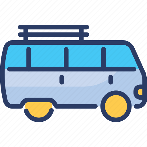 Coster, delivery, mini bus, transport, travel, van, vehicle icon - Download on Iconfinder