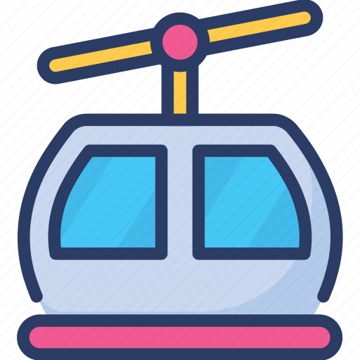 Cabine, cable, cable-car, rope, solid, transfer, transportation icon - Download on Iconfinder