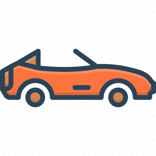 Cabriolet, car, motor, motor car, stylish, transport, travel icon - Download on Iconfinder