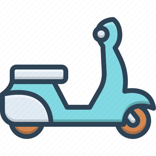Motorbikes, old, scooter, scooti, speed, transport, vehicle icon - Download on Iconfinder