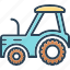 agriculture, agrimotor, farm, quad, skinner, tractor, transportation 