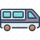 automobile, cargo, minibus, transport, van, vehicle 