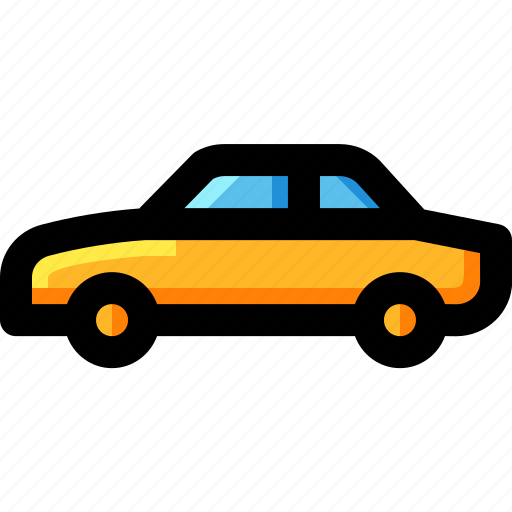 Cab, car, drive, sedan, taxi, transportation, vehicle icon - Download on Iconfinder