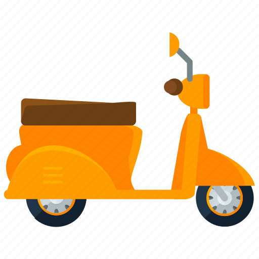 Vespa, scooter, transport, transportation, travel, vehicle icon - Download on Iconfinder
