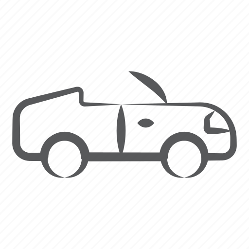 Automobile, cabrio, car, hatchback, transport, vehicle icon - Download on Iconfinder