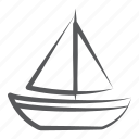 boat, sailboat, sailing boat, sailing ship, yacht