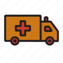 ambulance, emergency, healthcare, hospital, medical, transportation
