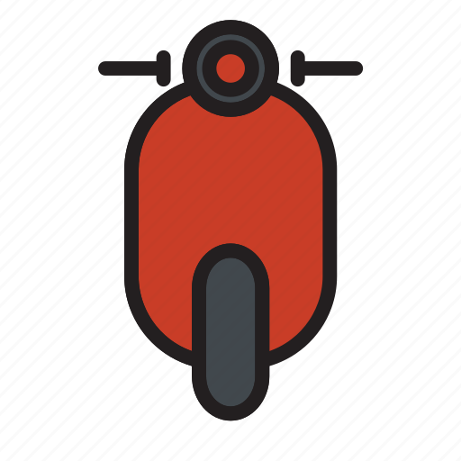 Bike, motor, motorcycle, scooter, transportation icon - Download on Iconfinder