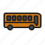 bus, school bus, transportation, travel, vacation 