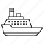ship, boat, sea, ocean, transport, transportation, shipping 