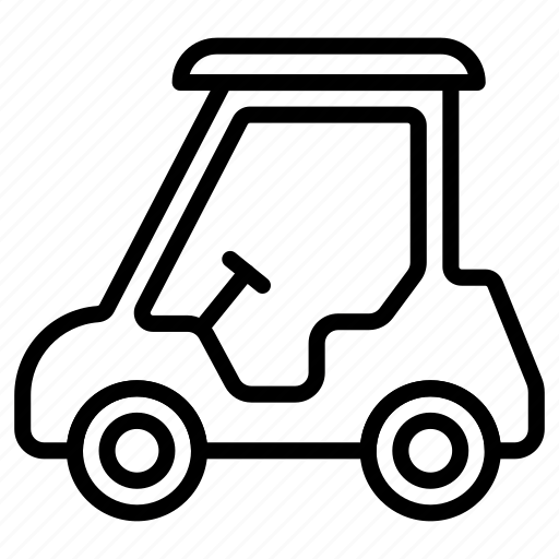 Golf car, golf cart, transport, automobile, vehicle icon - Download on Iconfinder