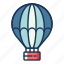 air, balloon, travel, transportation, vehicle 