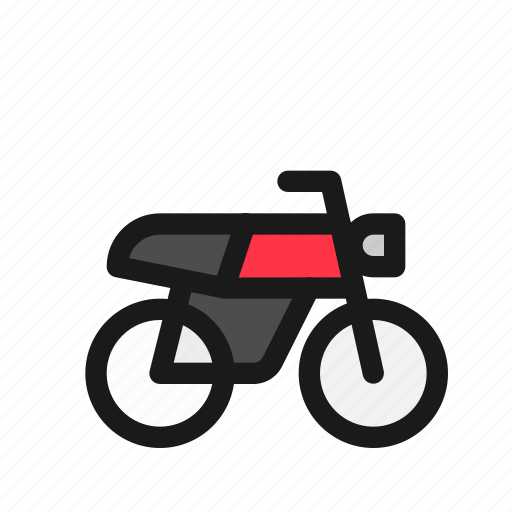 Motorcycle, motorbike, ride, vehicle, transportation, motor, bike icon - Download on Iconfinder