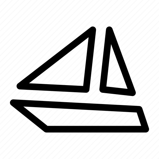 Sailboat, boat, sail, transport, transportation icon - Download on Iconfinder