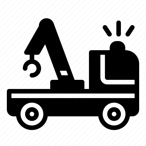 Towing, tow truck, vehicle, transport, transportation icon - Download on Iconfinder