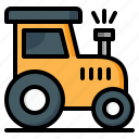 tractor, agriculture, farm, farming, and, gardening, vehicle, transportation