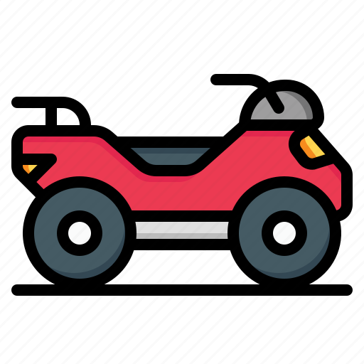 Atv, motorcycle, motorbike, sports, vehicle, transportation icon - Download on Iconfinder
