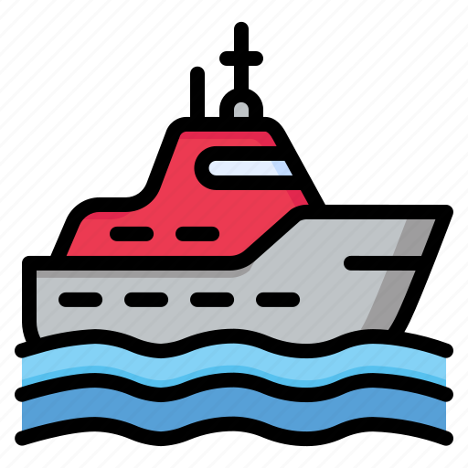 Ship, cruise, boat, yatch, vehicle, transportation icon - Download on Iconfinder