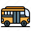 bus, school, public, transport, vehicle, transportation 